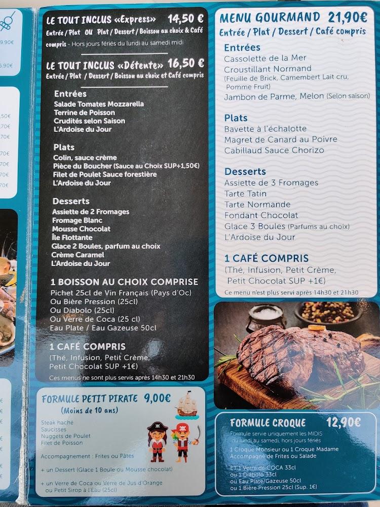 L'EDEN RESTAURANT BRASSERIE HOTEL SAINT VALERY EN CAUX - Menu Image 2